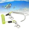 316 Stainless Steel Diving Current Hook Double Reef Drift Hook
