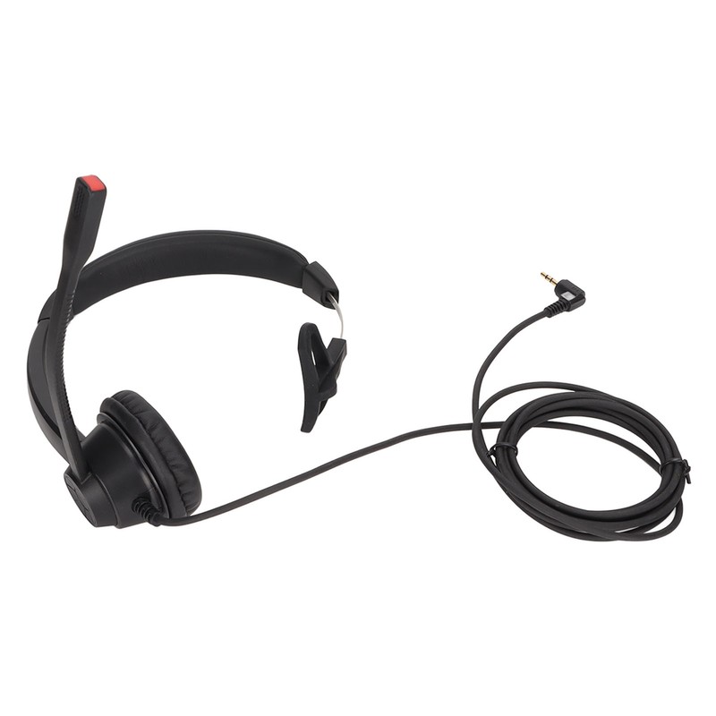2.5mm Telephone Headset Noise Reduction Unilateral Elbow Plug Customer Service
