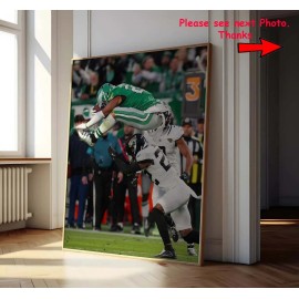 NEW Saquon Barkley's Backwards Hurdle Poster - 11x17 inches