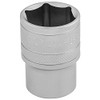 Draper 16612 1/2" Square Drive 6 Point Socket, 21mm Size