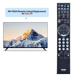 RM-YD024 Replacement Remote Control Compatible for Sony Bravia Smart TV KDL-40Z4100 KDL-40VL160 KDL-40XBR7 KDL-46VL160 KDL-46Z4100 KDL-46XBR8 KDL-52XBR7 KDL-55XBR8 KDL-70XBR7