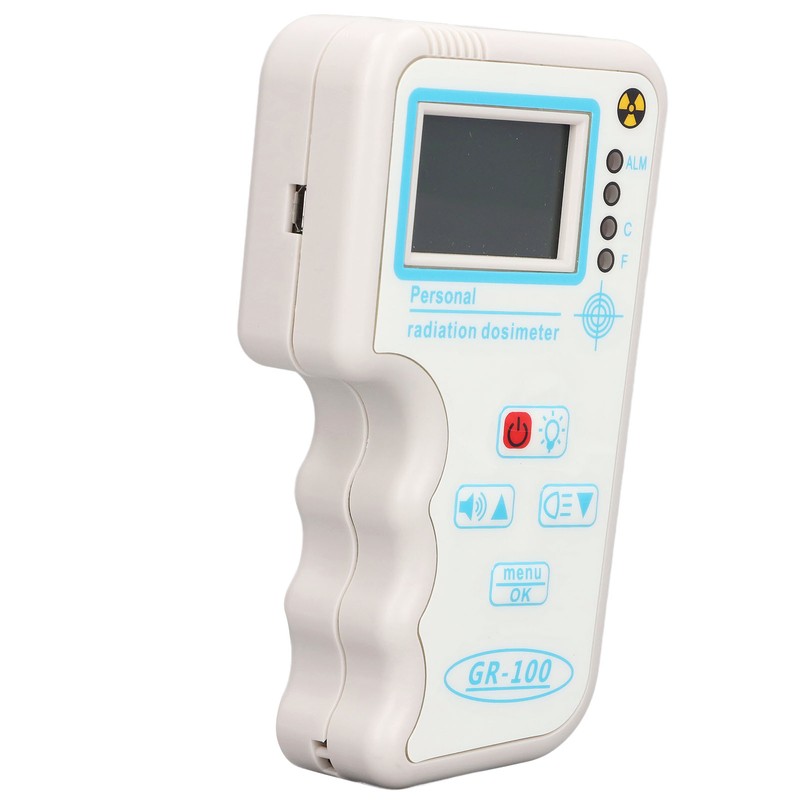 Nuclear Radiation Detector Monitor High Accuracy Sound Light Alarm Portable