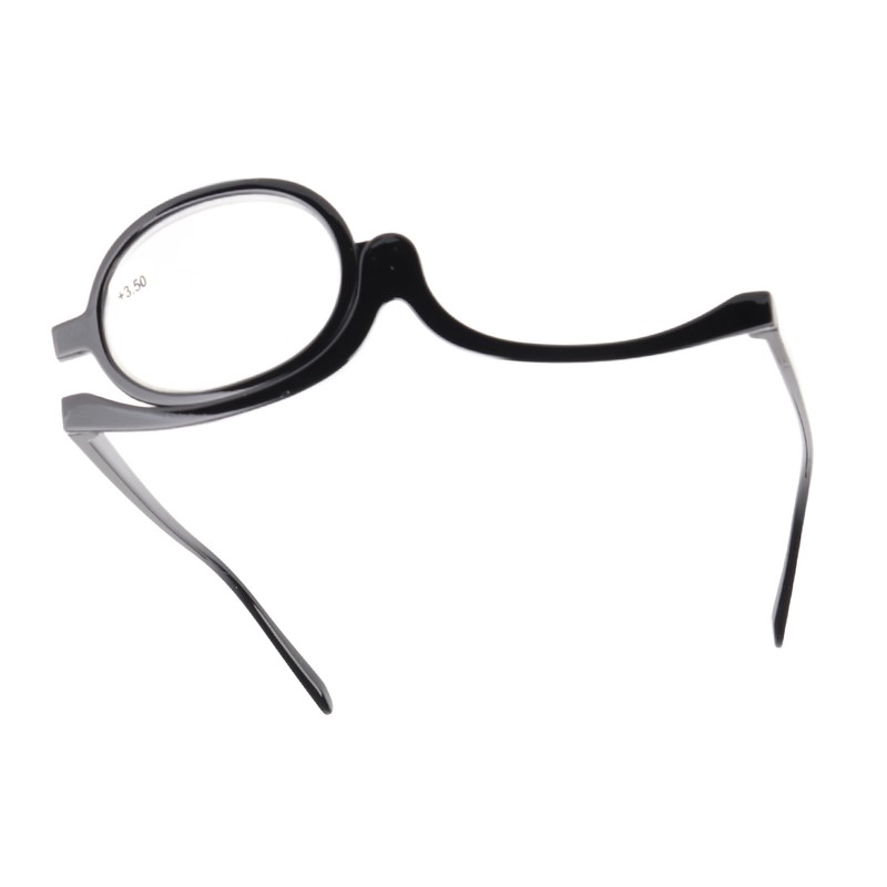 Magnifying Makeup Glasses Fashionable Flexible Flip Down Lens Cosmetic Reading