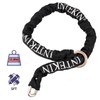 INTEKIN Motorcycle Chain Locks 5FT Motorcycle Lock 12mm Thick Bike
