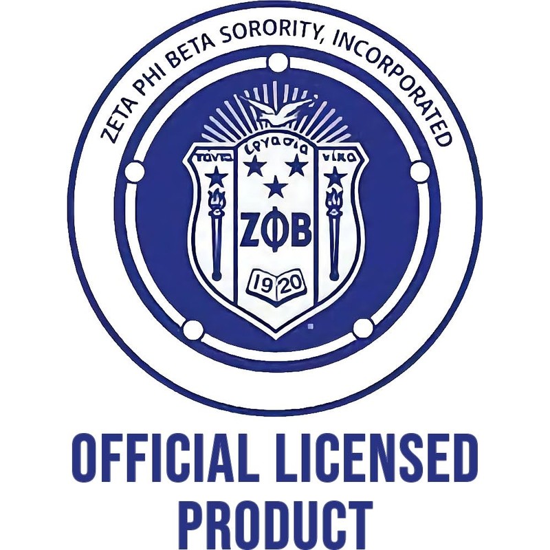 Zeta Phi/Φ Beta Novelty Bucket Hat [Blue] - ID#33659