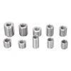 33PCS M8x1.25 Threaded Insert Assortment Kit Stainless Steel Thread Reducer