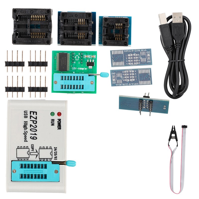 EZP2019+ High Speed Programmer With 4 Tested Base Support for