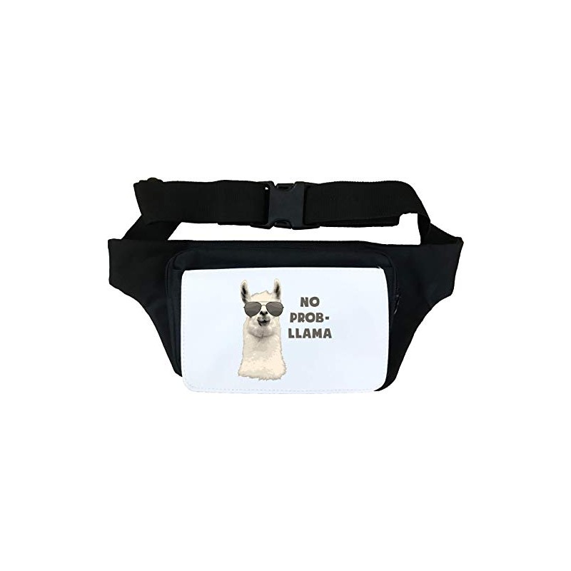 No Problem Llama Funny Chill Sunglasses Animal Art Bum Bag,