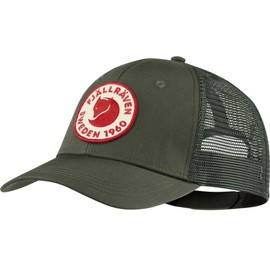 Fjallraven 78138 1960 Logo Långtradarkeps Hat unisex-adult Deep Forest L/XL