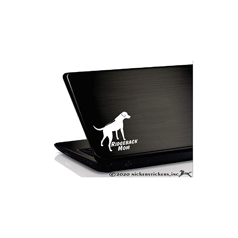 Ridgeback Mom ~ Rhodesian Ridgeback Dog Vinyl Window Decal