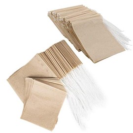 Bolsas de Filtro de Té de 600 Piezas Bolsitas de Té Para Té Suelto Infusores de Té de Papel Sin Blanquear