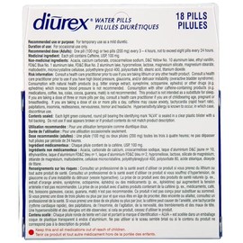 Diurex Diurex Water Pills 18 CT