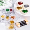 MELLIEX Nail Powder Set, Includes 4 Chrome Nail Powders, 5