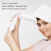 T3 Toalla turbante de lujo | Material de microfibra suave,