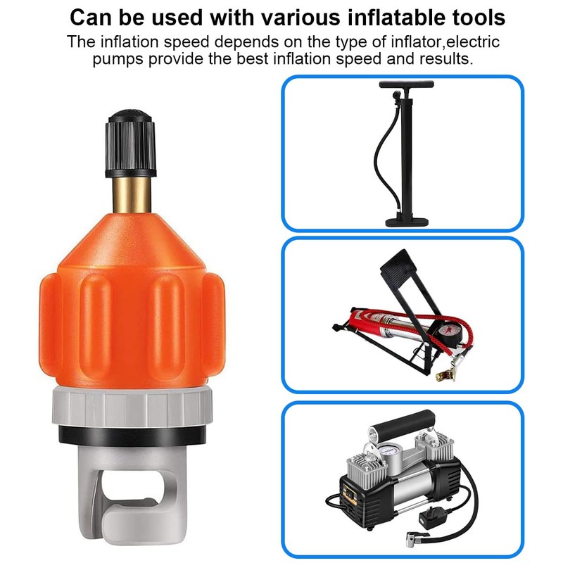 Uqingo Stand Up Paddle Board Pump Accessories, Sup Adapter for