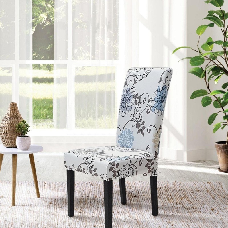 SPRINGRICO Chair Covers for Dining Room Set of 2, Stretch