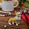 FJ FENGZHIJIE Corgi Figurine Home Decor Dog Trinket Jewelry Box