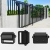 Sdstone 2Pack Slide Gate Guide Roller with C Post Welded