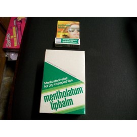 Mentholatum 12 PACK- The Original Mentholatum Lip Balm Original SPF 15 NOS