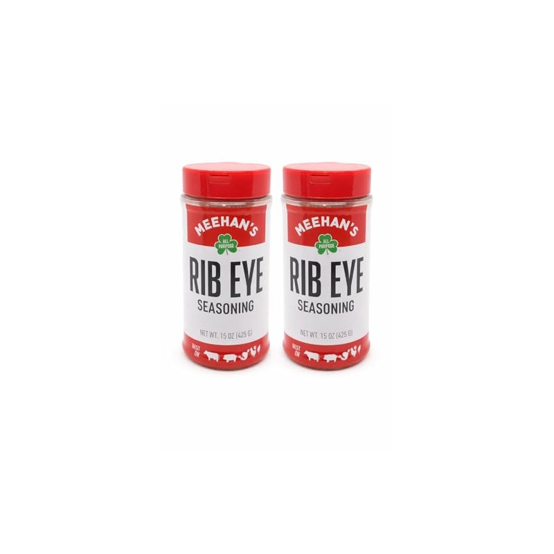 Meehan’s Ribeye Seasoning – Steak Seasoning for Grilling & Cooking,