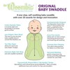 Woombie Original Baby Swaddling Blanket - Soothing, Cotton Baby Swaddle