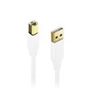 Lumenzi USB 2.0 A to B Cable Male to Male
