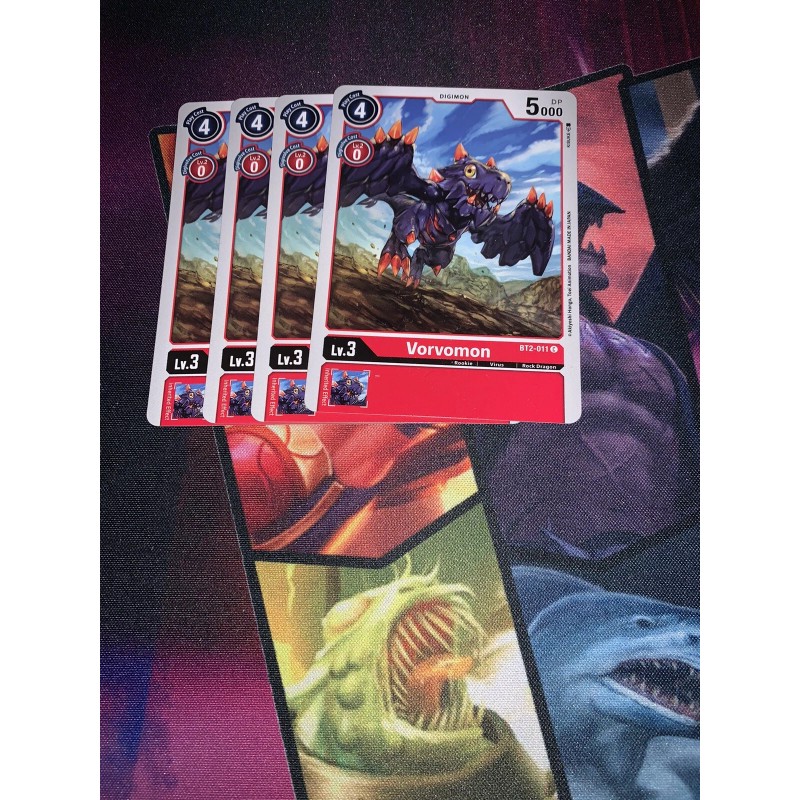 Digimon TCG Singles - Vorvomon x4 - BT2-011 - Common