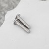 Briny River 20pcs Saddle Intonation Screws M3x14mm Stainless Steel Compatible
