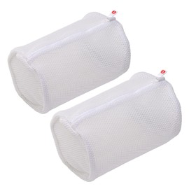 Daiya 057243 Laundry Net, For Indoor Shoes, Dirt Removal, 2 Pieces, Diameter Approx. 5.9 x Width 11.8 inches (15 x 30 cm), For Machine Washable Shoes, Indoor Shoes, Sneakers, One Shoe per Machine Wash for Thorough Dirt Removal