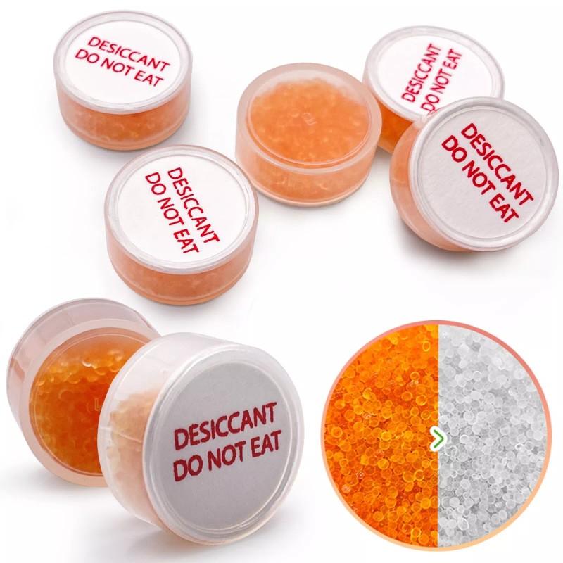 Wisesorb 2 Gram 110pcs Indicating Silica Gel Canister Capsules Packets