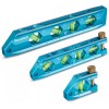 DURATECH 3-Piece Level Tool Set, Magnetic Torpedo Level Included 2.5",
