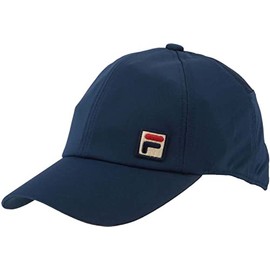 Fila VM9752 Tennis Cap, Cool to the Touch, Uni-Bamboo Patch Mesh Cap, Fila Navy