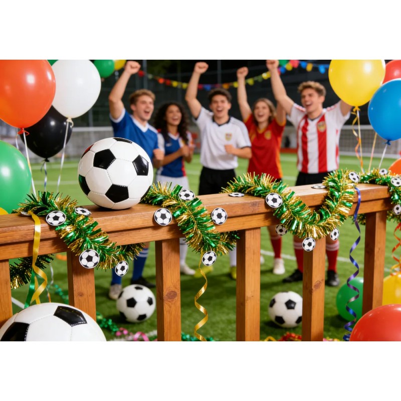 Listones Copa Mundial 2026 Pack 3 Piezas Decoración Fiesta