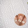 30 Sheets Snowflake Nail Stickers for Women & Girls,Christmas Nail
