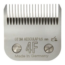 Kerbl GT364 SnapOn Aesculap Shaving Heads, 4F Shaving Head, 9.5 mm Cutting Length, Pack of 50