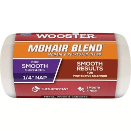Wooster (12)-Wooster Mohair Blend 4 pol. x 1/4 pol. Capa de rolo de tinta de tecido R207-4