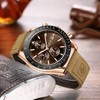 LIGE Men's Chronograph Wrist Watch Business Dress Waterproof Quartz Analog