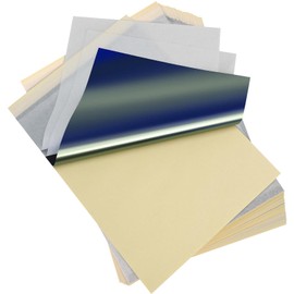 50 Pcs Tattoo Transfer Paper,Tattoo Stencil Paper, 4 Layers Tattoo Paper A4 Sizes Tattoo Thermal Stencil Transfer Paper Tattoo Supplies.