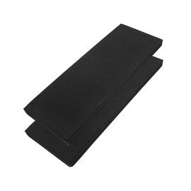 REPAIROCK 400x150x20mm 2pcs Car Garage Wall Guard Door Bumper Protector Anti Collision Waterproof Black Auto Replacement Parts
