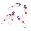 5 Pcs Winter Ice Fishing Jigs Kit Hooks Lures for
