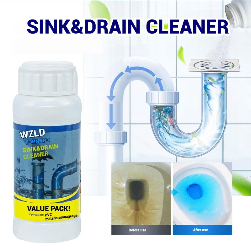 Wild Tornado Sink Drain Cleaner, Powerful Sink and Drain Cleaner