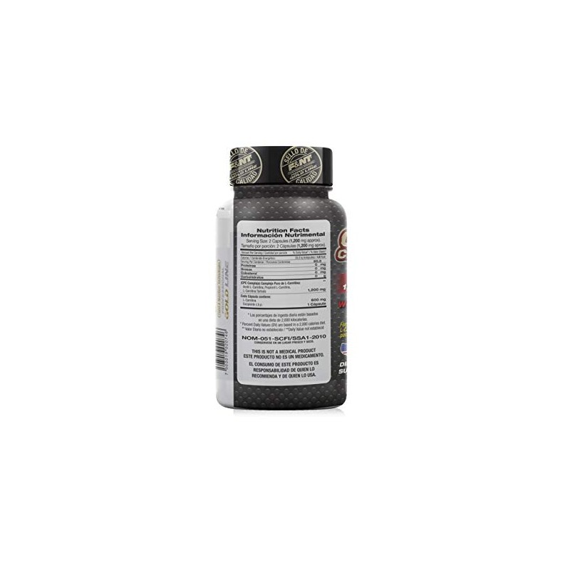 L-CARNITINE CAPSULE 1,200 100 caps F&NT