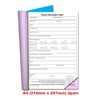 Cherry Carbonless COSHH Assessment NCR Duplicate Book A4 50 Sets
