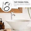 DOITOOL Faucet Fixing Bracket 1 Set Faucet Mounting Nut and