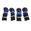 4Pcs Dog Boots Waterproof Pet Booties Reflective Breathable Wearproof High