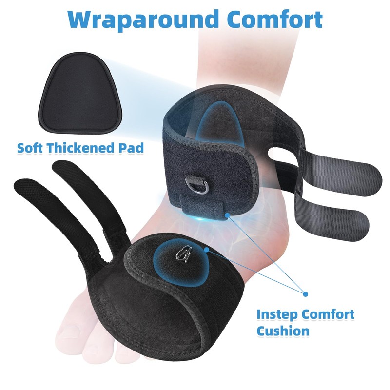 Tenbon Adjustable AFO Brace for Foot Drop - Dorsiflexion Assist,