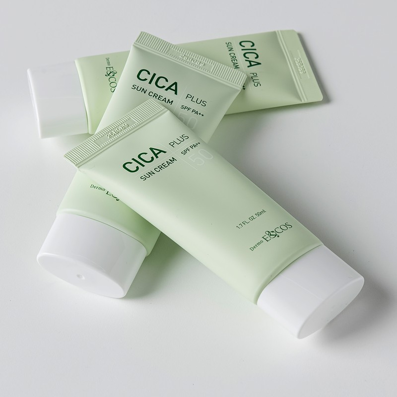 ENCOS Cica Plus Sun Cream 50ml x 2 Triple-functional whitening