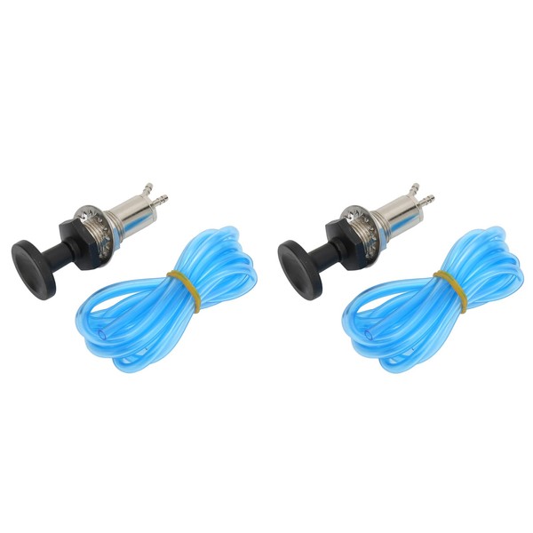 Fuel Primer Plunger Pump Kit,2PCS Universal Primer Kit for Snowmobile