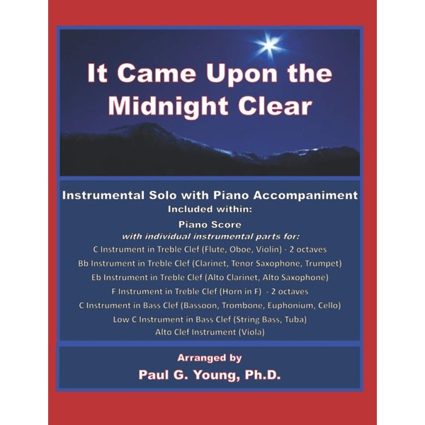 It Came Upon the Midnight Clear: Instrumental Solo with Piano