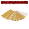 HARFINGTON 50pcs Micro Sander Paper 80 Grit 3.5x1.2 Inch Mini
